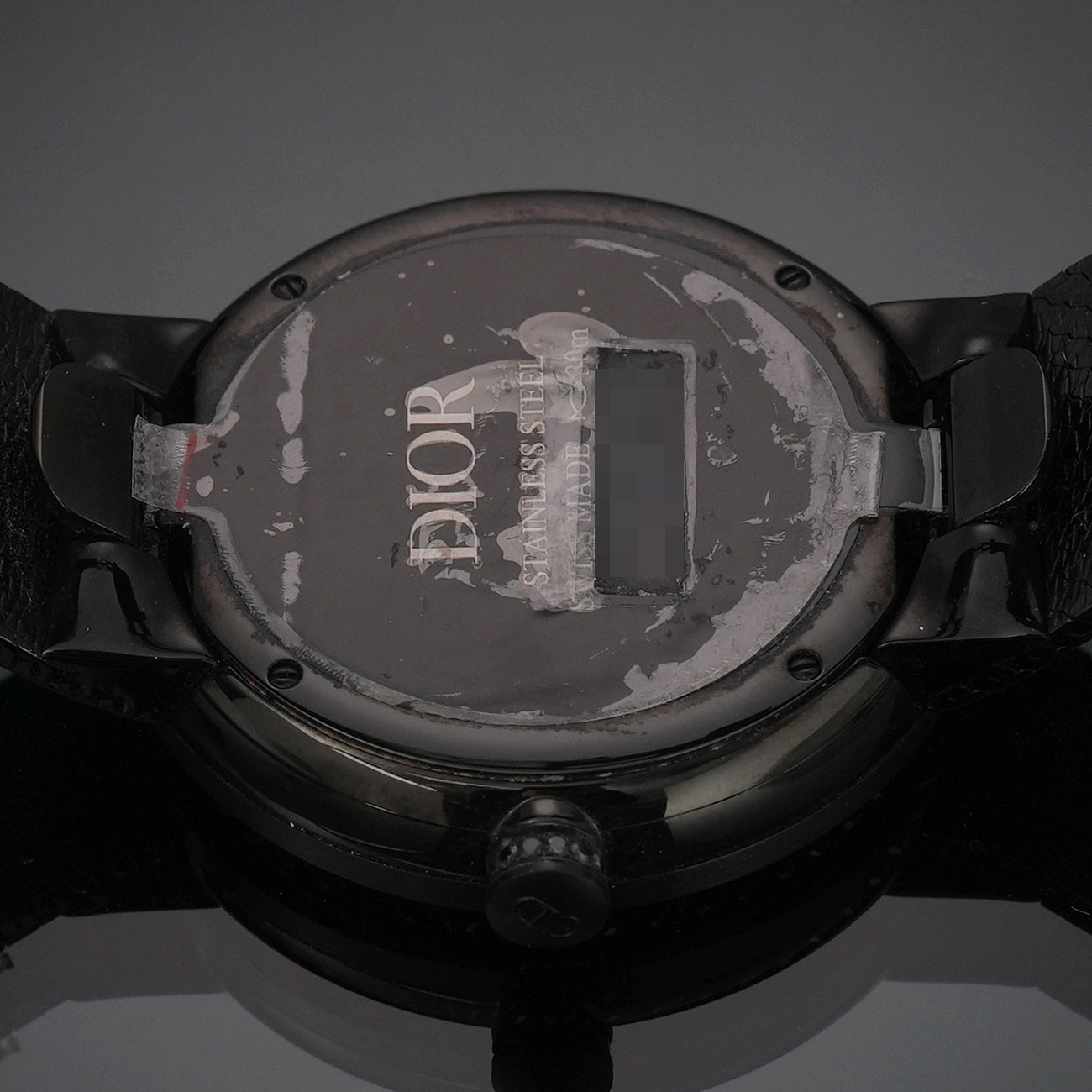 CHRISTIAN DIOR(USED)디올 블랙 울트라매트 워치